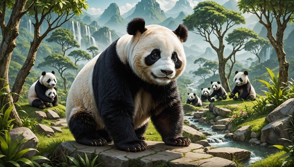 Panda land : découvrez des créations originales autour des pandas